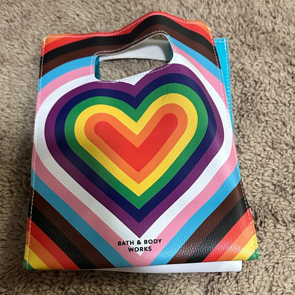 Bath & Body Works Rainbow Gift Bag
